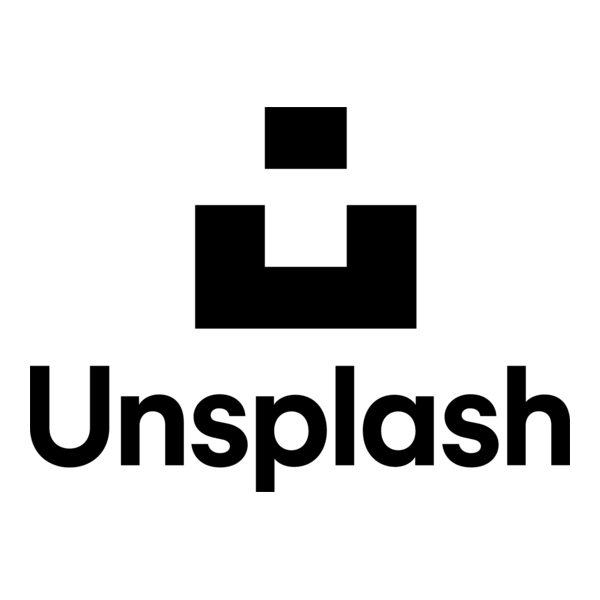 the logo for unsplash.com